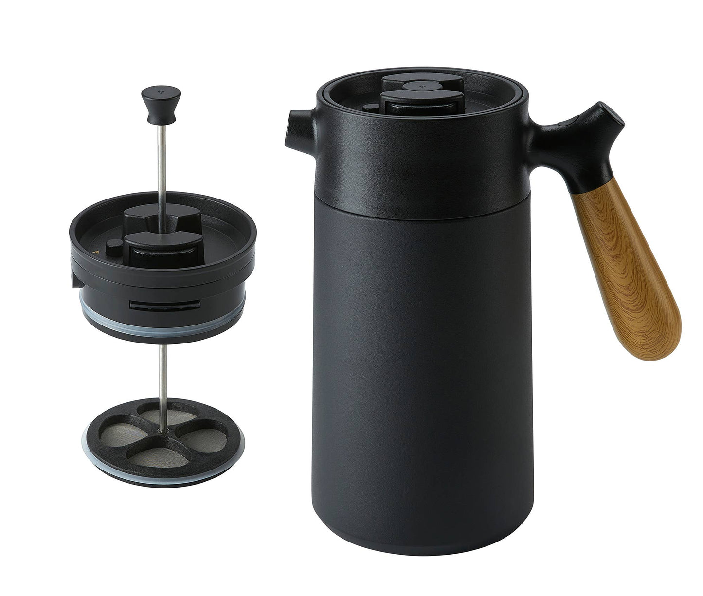 SS 32 oz Vacuum Insulated French Press: Copper